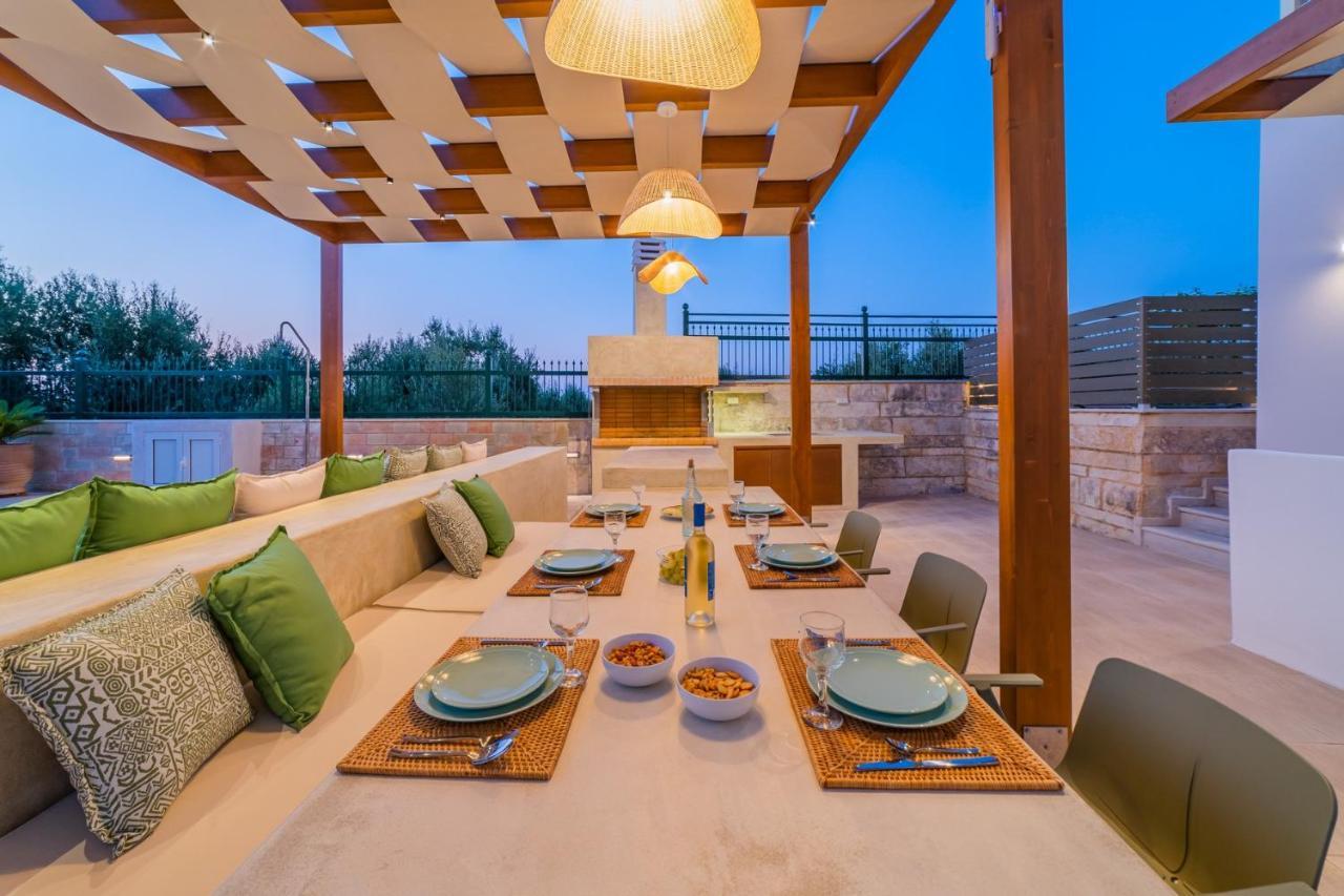 Estella Villa With Pool, Children Area, Bbq & Magnificent Views! Asterion Luaran gambar