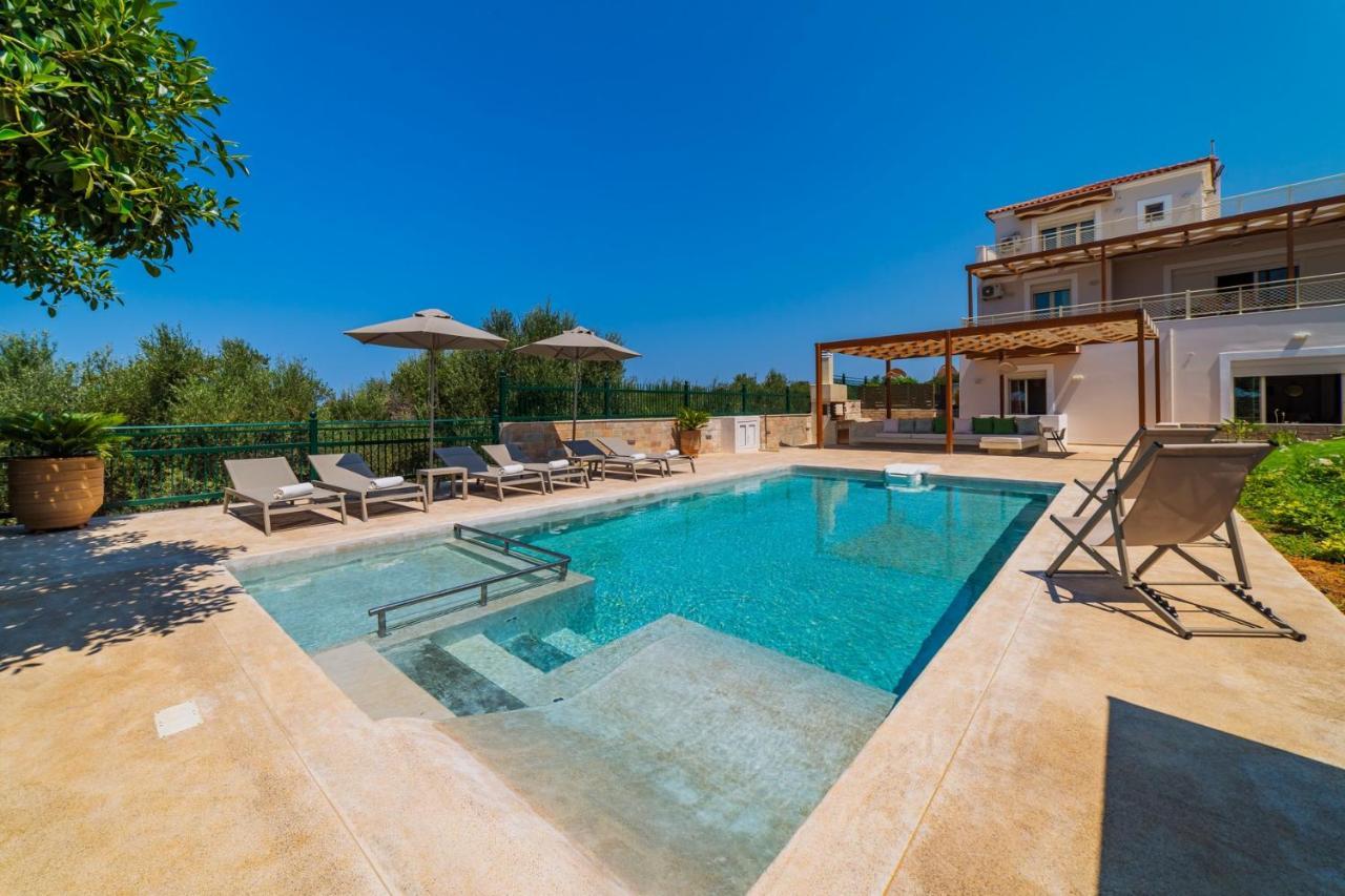 Estella Villa With Pool, Children Area, Bbq & Magnificent Views! Asterion Luaran gambar