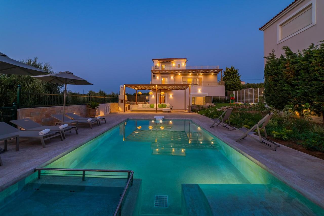 Estella Villa With Pool, Children Area, Bbq & Magnificent Views! Asterion Luaran gambar