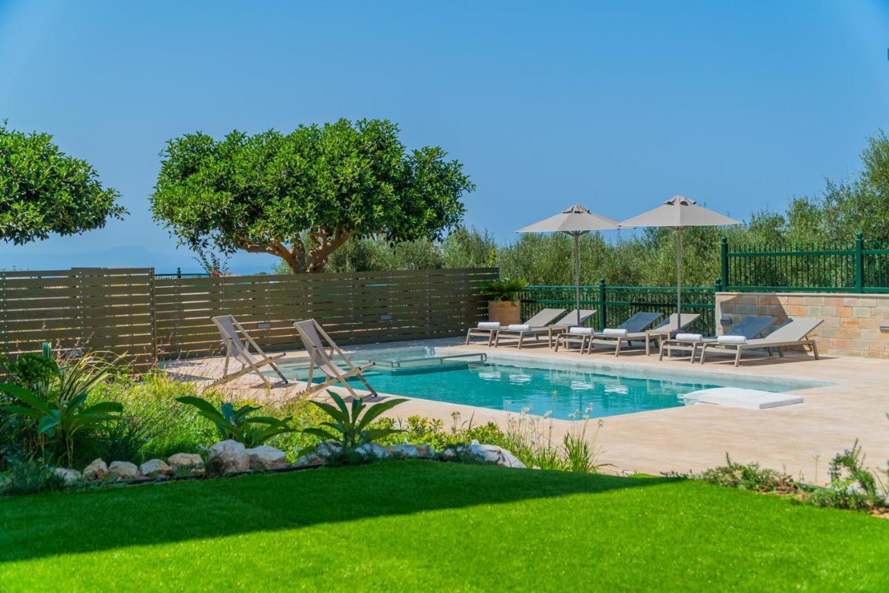 Estella Villa With Pool, Children Area, Bbq & Magnificent Views! Asterion Luaran gambar