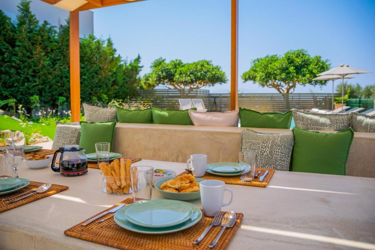 Estella Villa With Pool, Children Area, Bbq & Magnificent Views! Asterion Luaran gambar