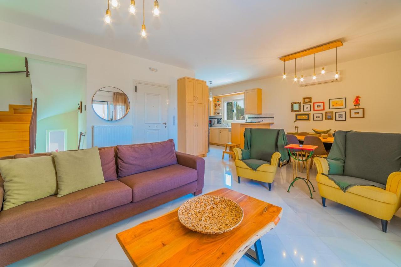 Estella Villa With Pool, Children Area, Bbq & Magnificent Views! Asterion Luaran gambar