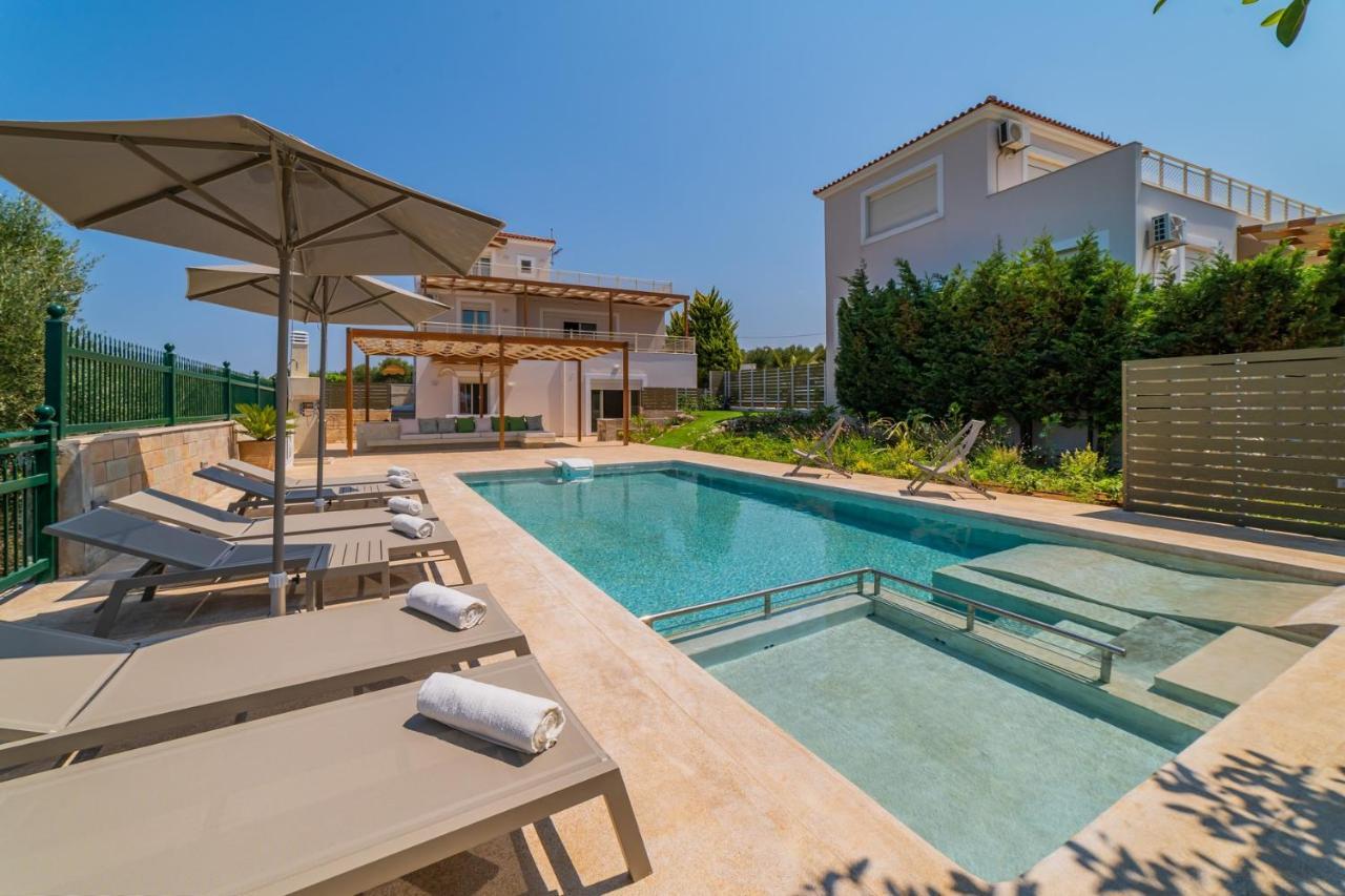 Estella Villa With Pool, Children Area, Bbq & Magnificent Views! Asterion Luaran gambar