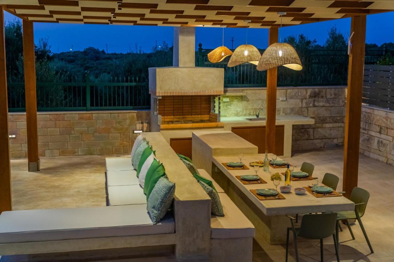 Estella Villa With Pool, Children Area, Bbq & Magnificent Views! Asterion Luaran gambar
