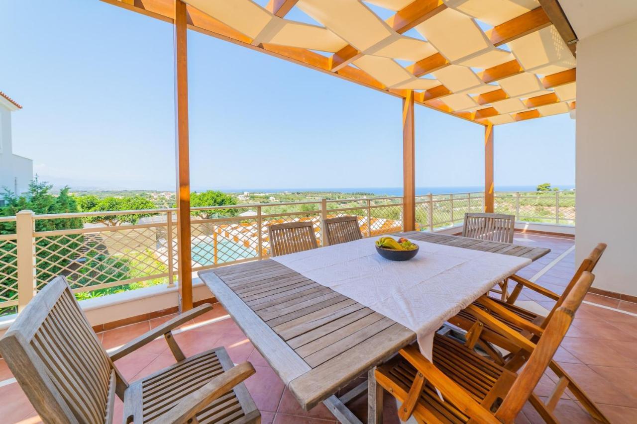 Estella Villa With Pool, Children Area, Bbq & Magnificent Views! Asterion Luaran gambar