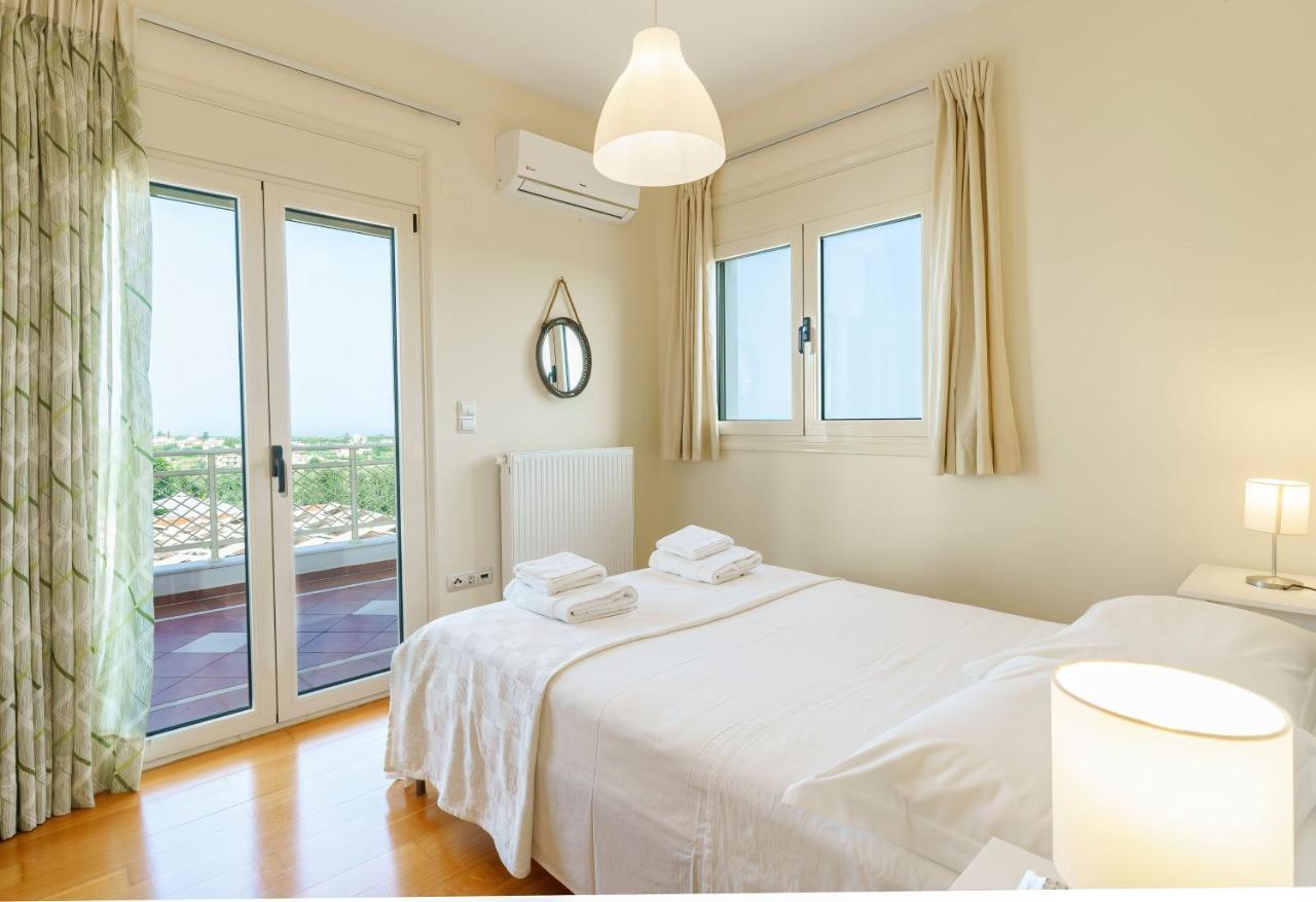 Estella Villa With Pool, Children Area, Bbq & Magnificent Views! Asterion Luaran gambar
