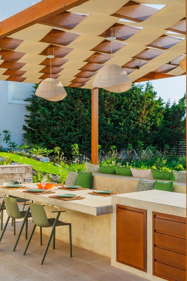 Estella Villa With Pool, Children Area, Bbq & Magnificent Views! Asterion Luaran gambar